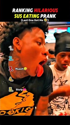 Ranking Hilarious Sus Eating Prank 🤣
