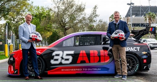 Daytona 500: ABB & NASCAR Unveil Electric Pace Car EV