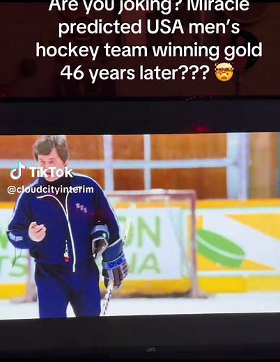 My mind is blown. This movie Miracle(2004) was based on the 1980’s Winter Olympics USA men’s hockey team taking home the gold. #winterolympics2026 #usamenshockey #jackhughes #miracleonice #1980olympichockey