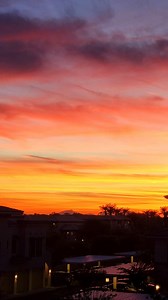 Timelapse of tonight's fiery sunset sky here in North Scottsdale Arizona USA | Jon Deneweth