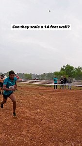 Share with someone who can scale this 14 feet wall? 🤔 [devilscircuit, devilslayer, run, challenge, fun, event, adventure, friends, friendship, game] #devilslayer #devilscircuit #challenge #game #instagram #explore #reels | Devils Circuit