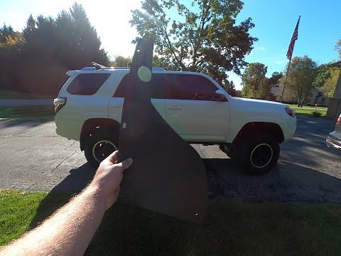 5th Gen 4runner REAR Mud Flap Delete