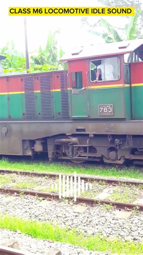 German Made Class M6 Locomotive Idle Sound #srilankarailway #srilankatrain #train #srilankatransport