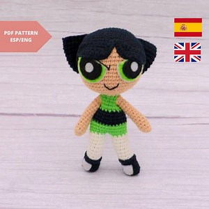 Buttercup Crochet Pattern – Powerpuff Girls Amigurumi (PDF Download) - Etsy