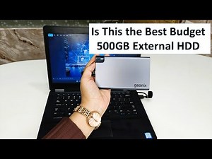 500GB Portable HDD Unboxing & Speed Test – (POWERSHELL AL1 ) from GEONIX