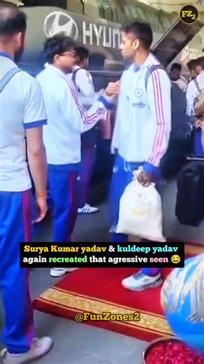 Surya Kumar yadav & Kuldeep Yadav again recreated that agressive seen 😂 #t20worldcup