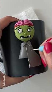 Polymer Clay Zombie Tutorial | Halloween Craft