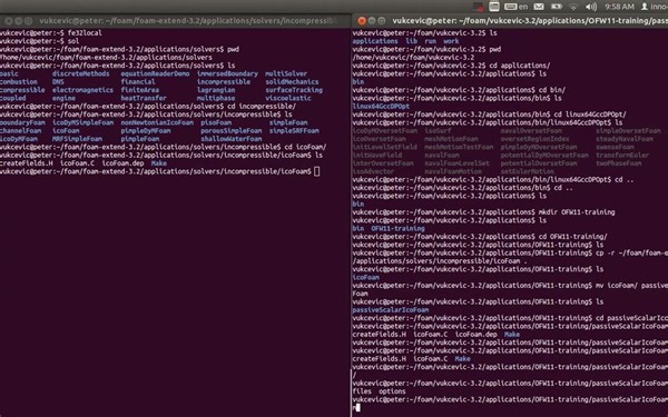 Basic OpenFOAM Programming Tutorial- Adding Passive Scalar