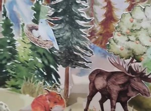 Build a Woodland, Printable Woodland Diorama, Forest Play Set, Paper Scene, DIY Kids Paper Craft, Pretend Play, Woodland Animal Puppets - Etsy
