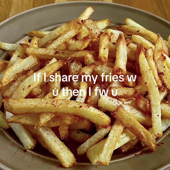 Sharing Fries with Friends at McDonald's