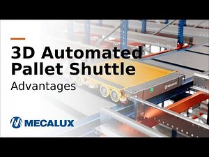 Top 8 Advantages of the 3D Automated Pallet Shuttle