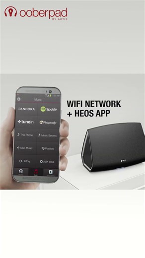 HEOS Amp HS2 - 2 Ch. 100W Stereo Amplifier Powered by HEOS | #shorts