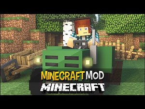 Minecraft Mod: Realistic Crops !! (Tractors, Watering Cans) Extended Farming Mod