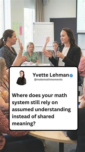 Math Coherence Starts With Shared Language