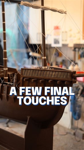 139 reactions | Our model makers are passionate about every detail of the park: every model gets their full attention  Discover the meticulous alterations made to the Santa Maria of Christophe Colomb, the miniature jewel that proudly crosses the waters of Mini-Europe ⚓️ Precision work to preserve the magic... right down to the smallest detail. ️ Tickets: https://cutt.ly/xwcRGsp5 | Mini-Europe Official | Facebook