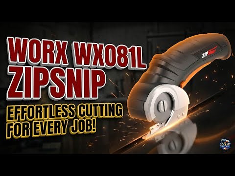 Worx WX081L ZipSnip Review: The Ultimate Cardboard & Clamshell Killer!