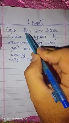 Today we will read word definition 🖊️✍️