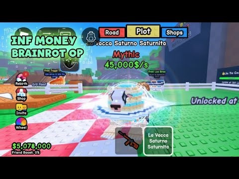 COOK BRAINROT: INFINITE MONEY SPAWN A BRAINROT SCRIPT