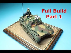 Dragon 1/35 Initial Production Panzer 1 Command Tank, Full Build Part 1