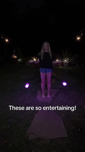 LED rechargeable spin balls! So fun! #spinballs #spinballspoi #poi #ledpoi #toy