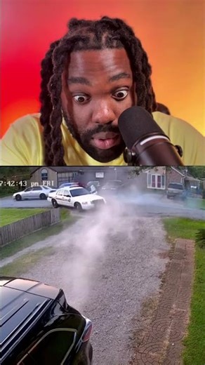 Smoothest Police Getaway Ever?! 😳 Driver Outsmarts Cop Like a Pro 🚗💨