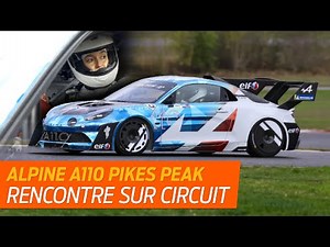 Essai Alpine A110 PIKES PEAK : au volant de la plus FOLLE des A110 !
