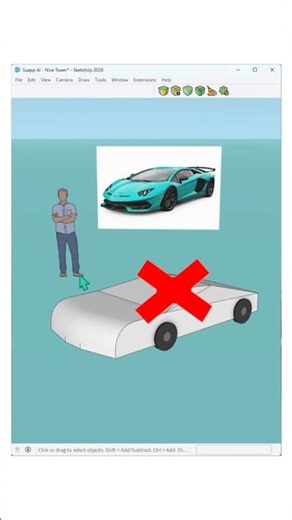 2D to 3D A faster way to design in SketchUp.Turn simple models into detailed concepts using AI.