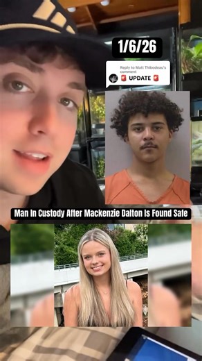 Authorities say they have located missing 16-year-old, #MackenzieDalton out of Lexington, South Carolina. Mackenzie was reportedly found safe just moments ago with 18-year-old, #MackenzieEnglishJr, who is believed to be her boyfriend. He has been taken into custody and is now being charged with obstruction of justice, as he is accused of lying to investigators about being with Dalton, and claiming he did not know where she was multiple times. #reels #viral #truecrime #explore #breakingnews #Sout