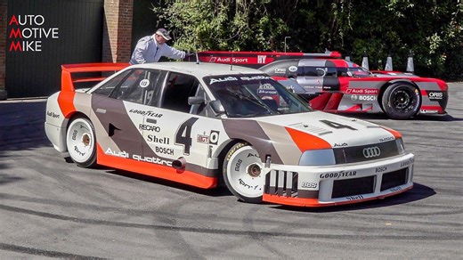 Audi 90 Quattro IMSA GTO Turbo 5-Cylinder Sound
