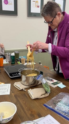 We’re ready for a backpacking trip 🎒🏕️ At today’s workshop, we learned how to use a camping stove, made various meals, were taught the Leave No Trace principles, and even practiced a little outside. Thanks to Jacob for teaching the workshop! He’s planning a more advanced Backpacking Cooking Class for the end of June. Details will be at core-goods.com/events when ready. #coregoods #oilcitypa #localfoodmarket #eatlocal #localfood #backpacking #leavenotrace #campstovecooking #backpacker #getoutsi