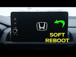 How to Reboot the Media Screen in the Honda CR-V (2026 model)