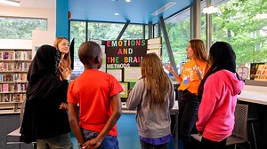 2.3K views · 54 reactions | Can you explain your research to a fifth grader?  Flip the Fair is an event where Virginia Tech graduate students present their research to elementary school students to give them an idea of what it's like to be a scientist.  | Virginia Tech | Facebook