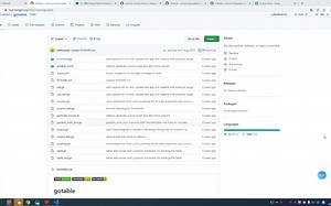 golang GUI框架fyne学习151：一个打印表格的库