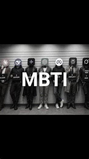 The MBTI Test Exposed These 7 AIs #ai #mbti #chatgpt #gemini #grok