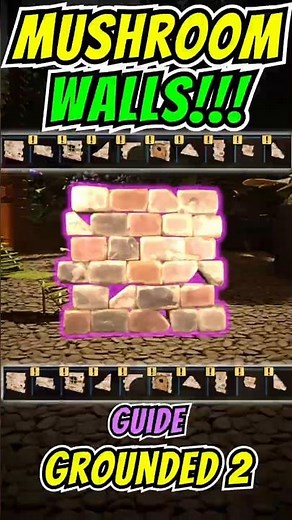 How to Unlock Mushroom Walls (Grounded 2) 🍄