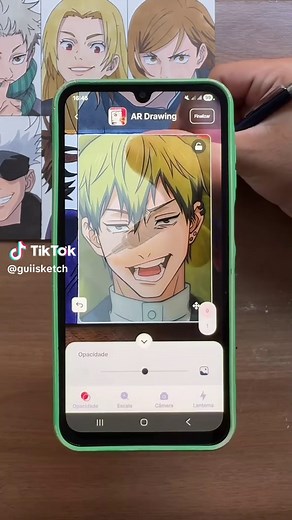 Desenhando Personagens de Jujutsu Kaisen: Naoya