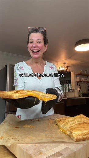 Grilled Cheese Pillow Recipe Using Puff Pastry