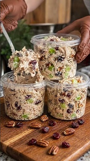 🥗🍗 Cranberry Pecan Chicken Salad