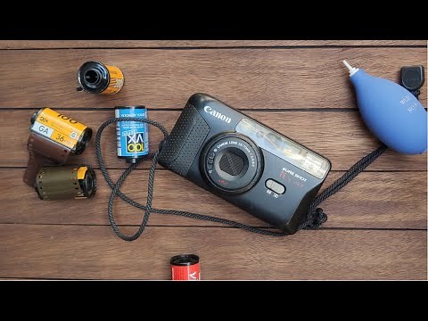 canon sure shot telemax | prima twin S | autoboy mini T | 35mm film compact camera review