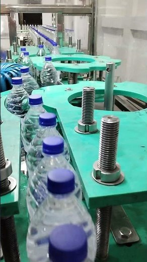 1LTR BOTTLE NATURAL Q WATER LABEL #krishnafacts #machine #bottlelabeling #vlogmas2024