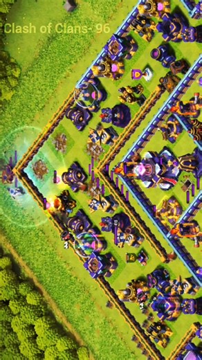 4 hero's power | Clash of Clans #shorts #video #youtubeshorts