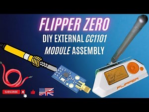 Flipper Zero : Building an External Radio Module Board using CC1101: Step-by-Step Guide and Tips