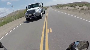 Classic example of target fixation. Or a gust of wind per rider's follow-up video post. I don't know. (This is why after getting all the equipment necessary to motovlog, I have yet to motovlog. I'm afraid to lose my concentration on operating a machine. Plus my voice sucks.) Video credit: Brian Cruz (youtu.be/5oZapEvK0xE) and ViralHog (youtube.com/channel/UC3339WgBDKIcxTfywuSmG8w) | 312HOOLIGAN