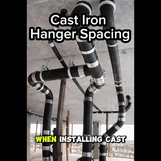 Cast Iron Hangers Spacing Guide