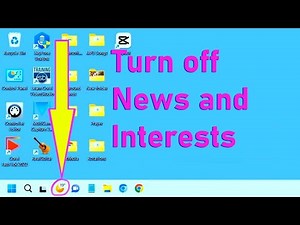 How to Disable the News and Interests Taskbar Widget in Windows 11