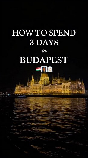Budapest Travel & Nightlife | How to spend 3 days in Budapest 🇭🇺✨ by @estellerse 💬 Comment ‘BUDAPEST’ For FREE Budapest Travel Guide 🇭🇺 . . @dunacruises ->... | Instagram