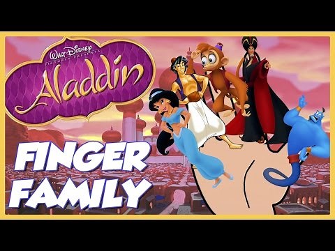 Aladdin Song | Disney's Aladdin Finger Family Song | Finger Family Nursery Rhyme