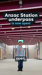 All good things come in threes! Another section of the Metro Tunnel map has been unlocked now that Anzac Station’s pedestrian underpass has been opened. You can use this underground connection to cross from Domain Road to Albert Road, or to access the Anzac Station tram stop. While you won’t be able to access the platform or tunnels until we open on the 30th of November, you can now get familiar with the new station’s concourse. | Metro Tunnel