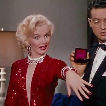 Marilyn Monroe & Jane Russell "Gentleman Prefer Blonde 1953