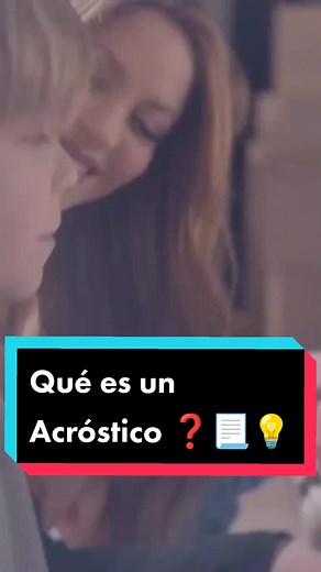 Qué es un Acróstico ❓📃💡 #curiosidades #acrostico #cultura #poesia #poema #shakira